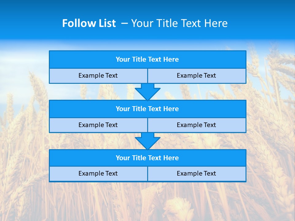 Eating Foliage Leaf PowerPoint Template