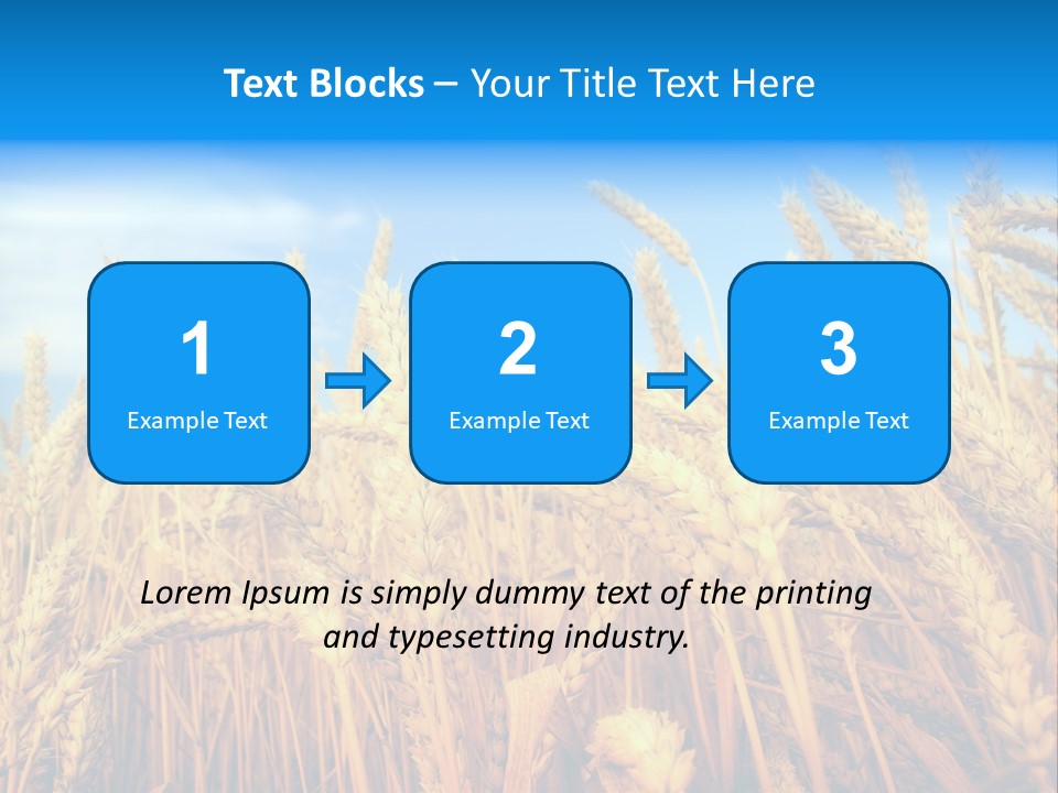 Eating Foliage Leaf PowerPoint Template