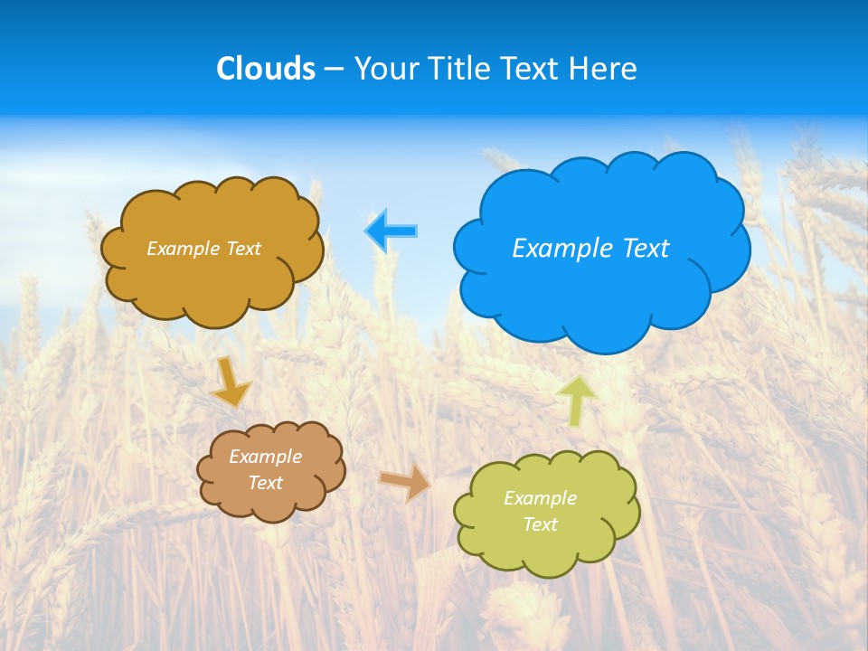 Eating Foliage Leaf PowerPoint Template