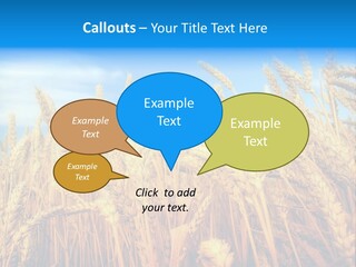 Eating Foliage Leaf PowerPoint Template