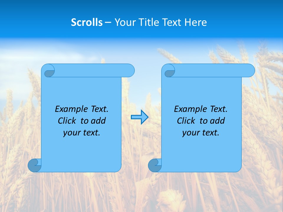 Eating Foliage Leaf PowerPoint Template