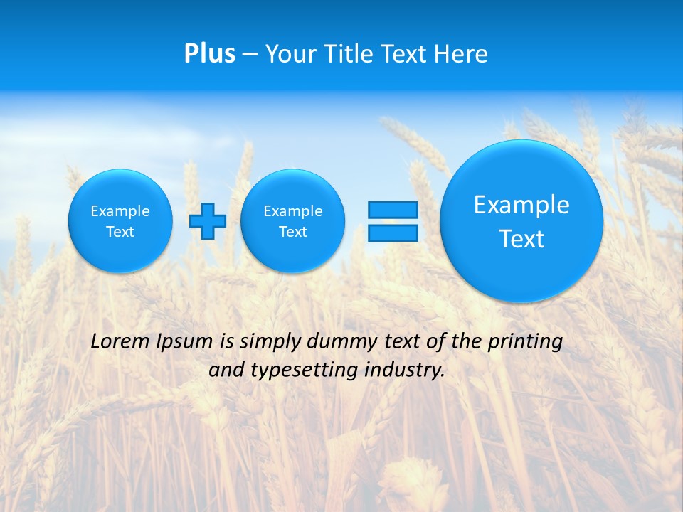 Eating Foliage Leaf PowerPoint Template
