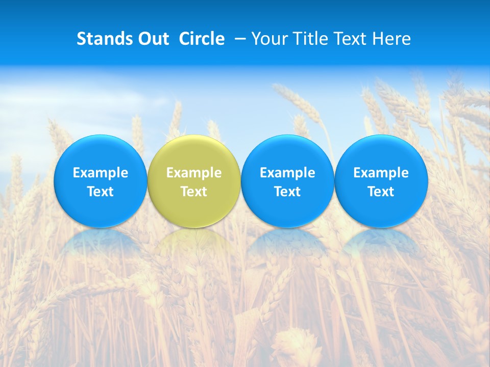 Eating Foliage Leaf PowerPoint Template