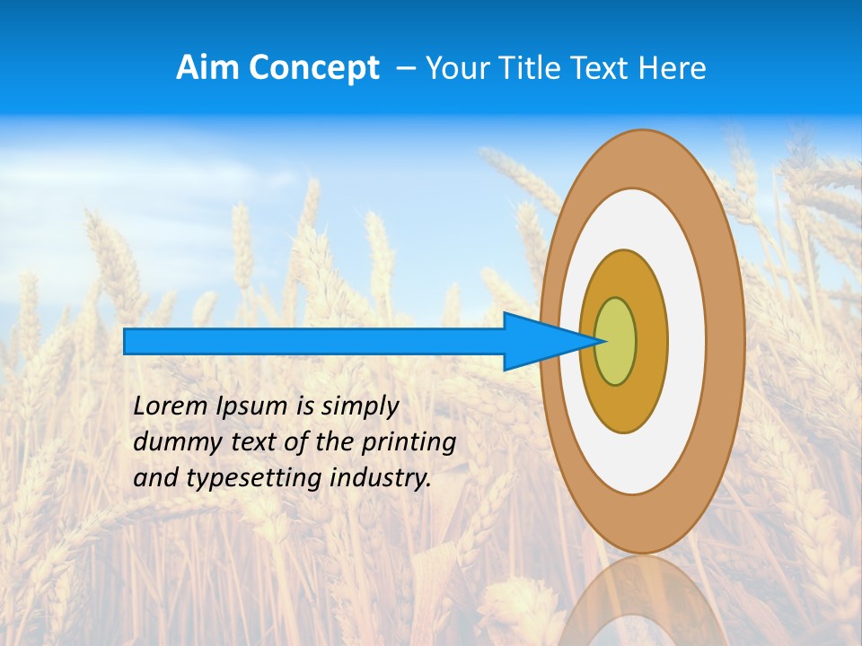 Eating Foliage Leaf PowerPoint Template