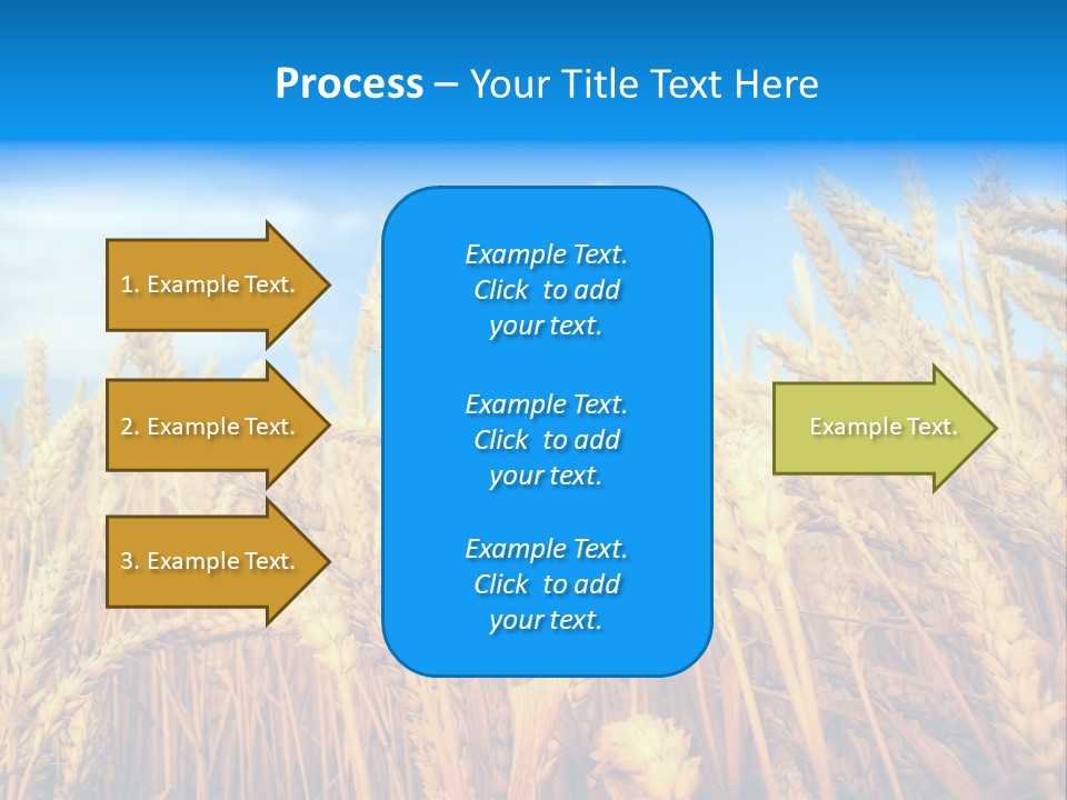 Eating Foliage Leaf PowerPoint Template