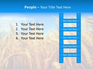 Eating Foliage Leaf PowerPoint Template