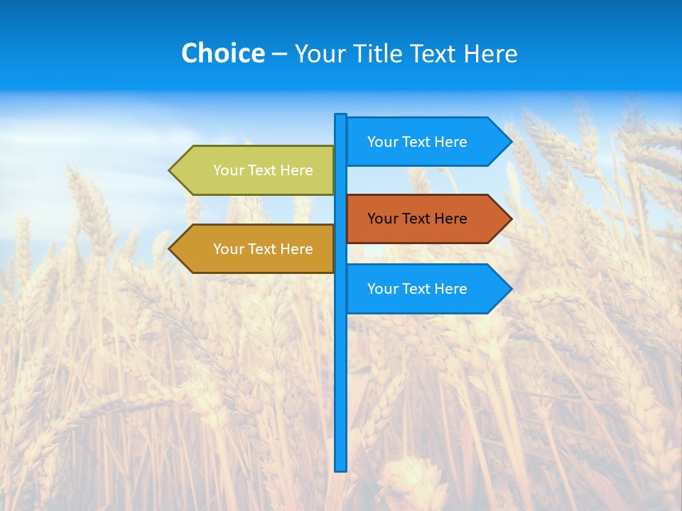 Eating Foliage Leaf PowerPoint Template