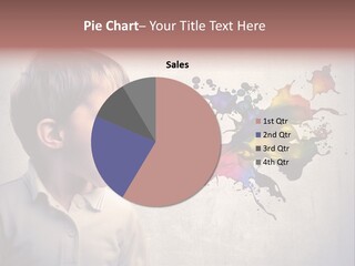 Liquid Tear Spit PowerPoint Template