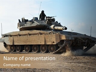 Hamas Afghanistan War PowerPoint Template