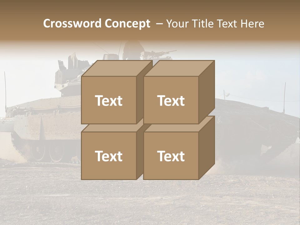 Hamas Afghanistan War PowerPoint Template
