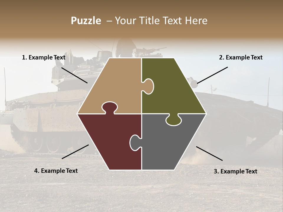 Hamas Afghanistan War PowerPoint Template