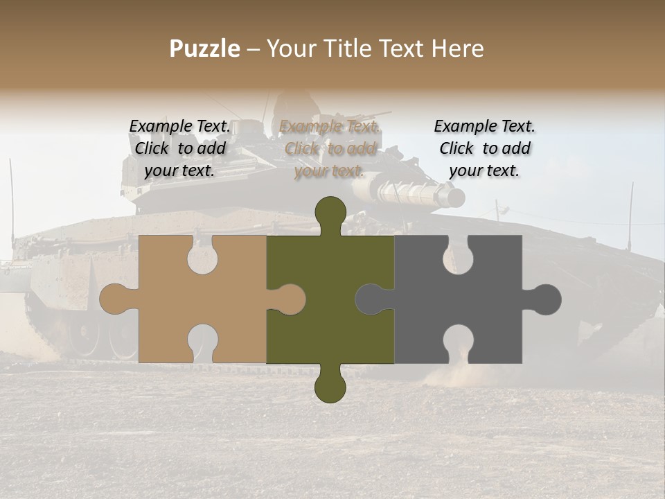 Hamas Afghanistan War PowerPoint Template