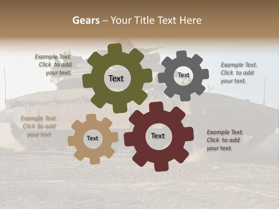 Hamas Afghanistan War PowerPoint Template