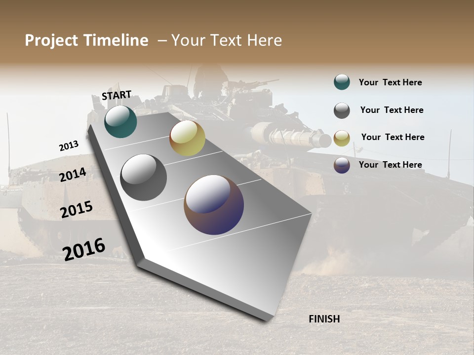 Hamas Afghanistan War PowerPoint Template