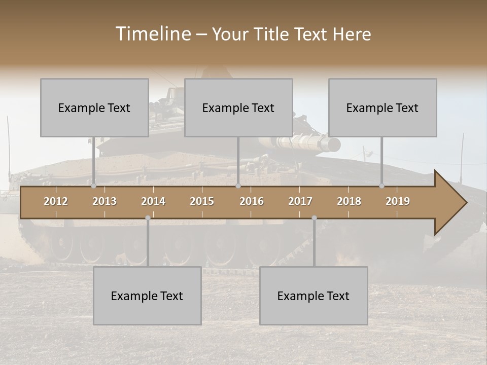 Hamas Afghanistan War PowerPoint Template