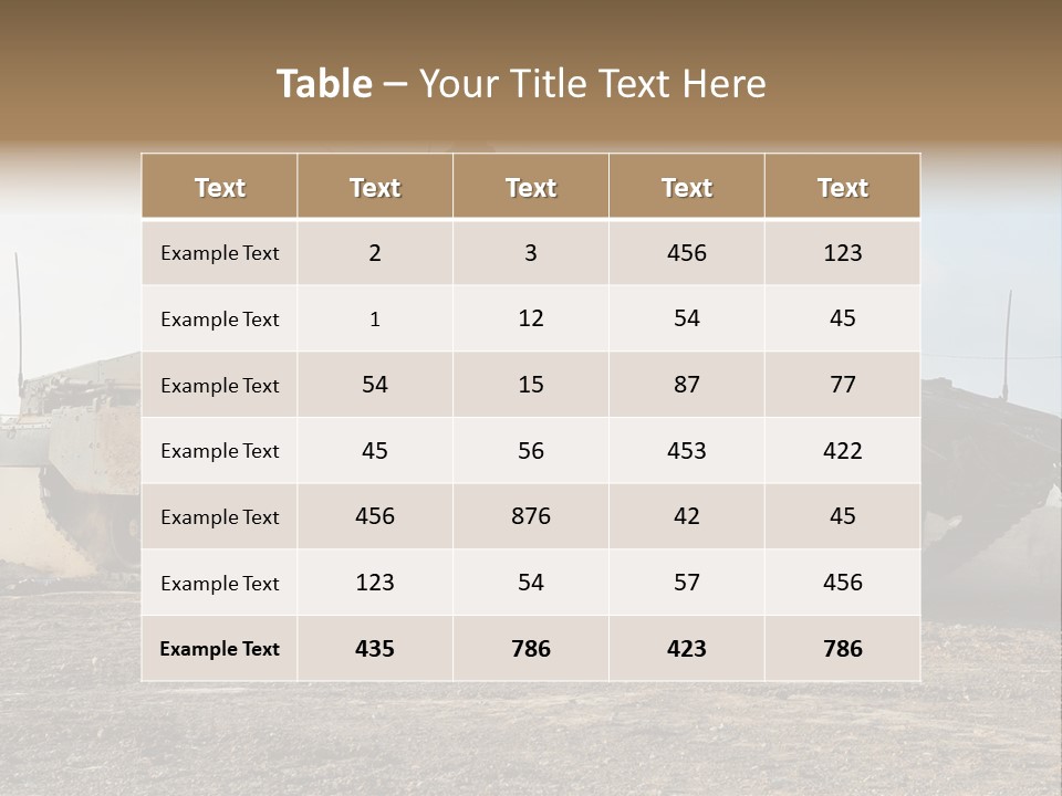 Hamas Afghanistan War PowerPoint Template