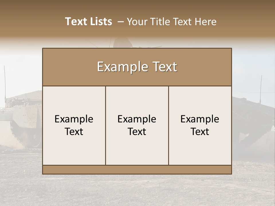 Hamas Afghanistan War PowerPoint Template