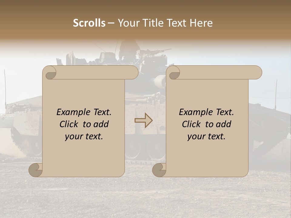 Hamas Afghanistan War PowerPoint Template