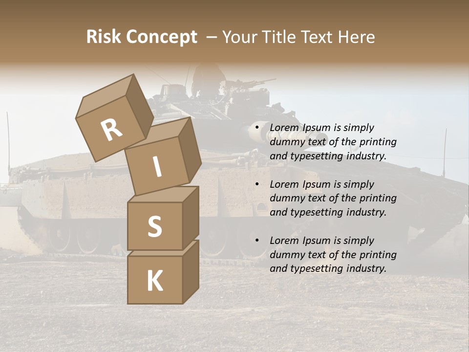 Hamas Afghanistan War PowerPoint Template