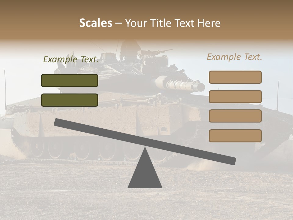 Hamas Afghanistan War PowerPoint Template