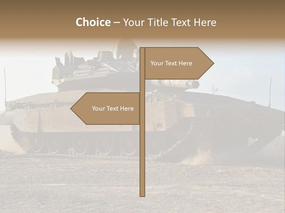 Hamas Afghanistan War PowerPoint Template