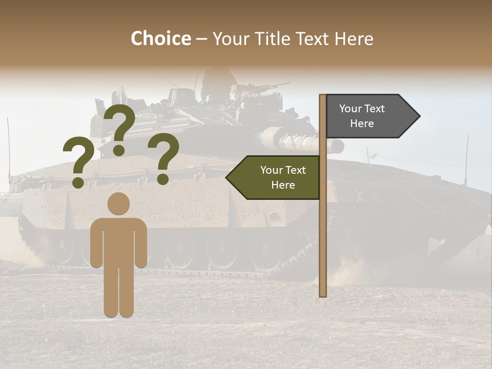 Hamas Afghanistan War PowerPoint Template
