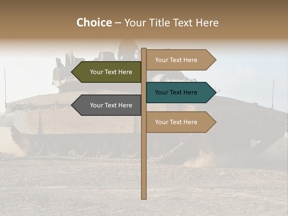 Hamas Afghanistan War PowerPoint Template