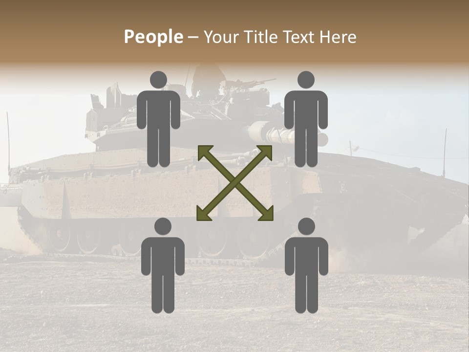 Hamas Afghanistan War PowerPoint Template