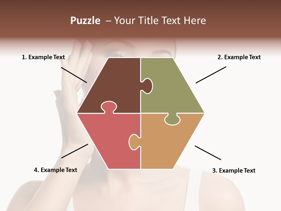 Health Skin Female PowerPoint Template