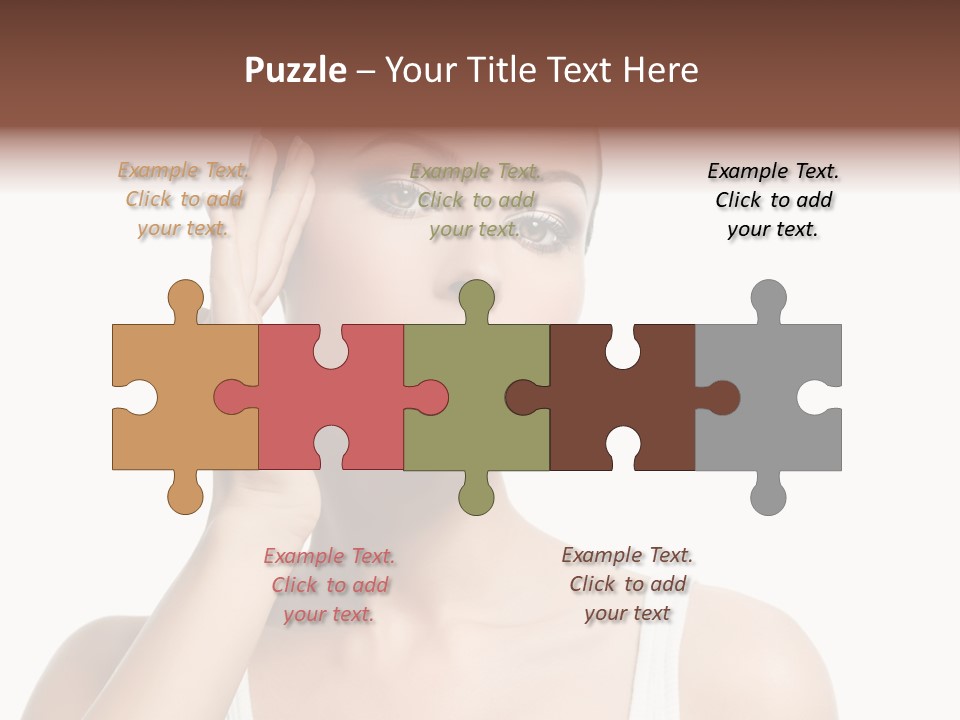 Health Skin Female PowerPoint Template