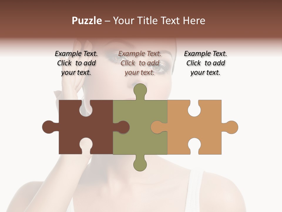 Health Skin Female PowerPoint Template