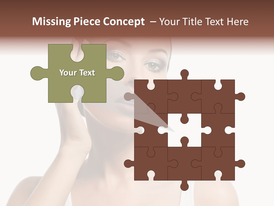 Health Skin Female PowerPoint Template