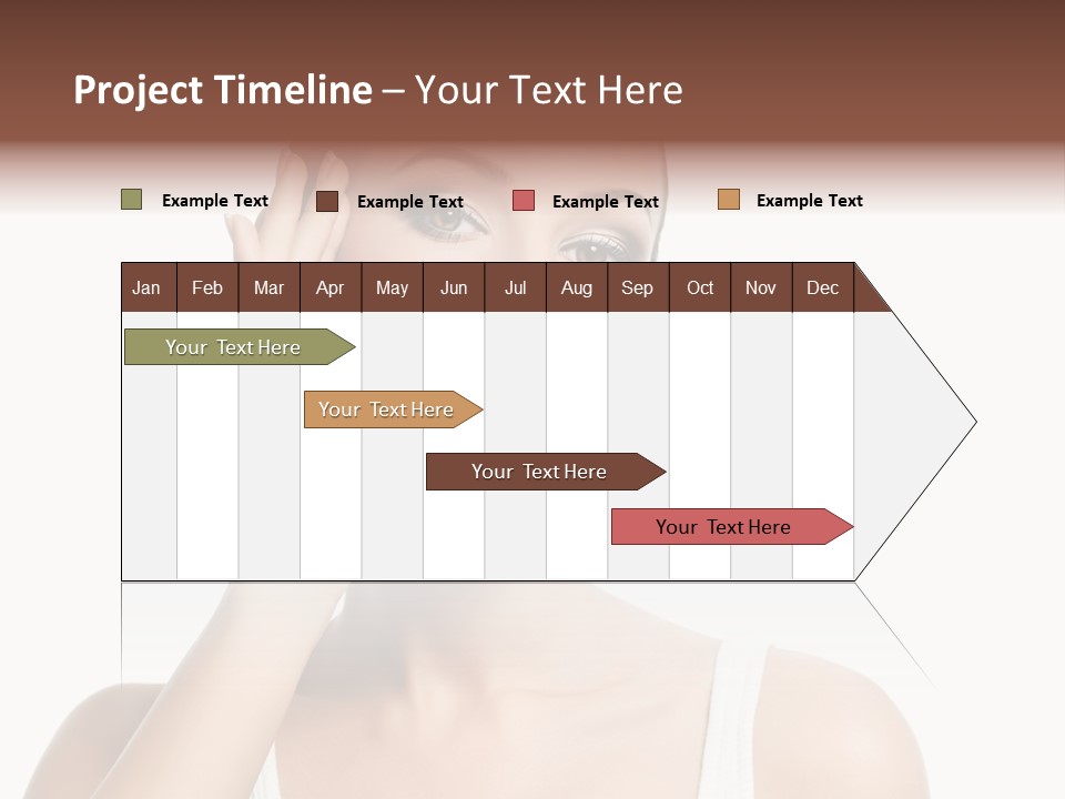 Health Skin Female PowerPoint Template