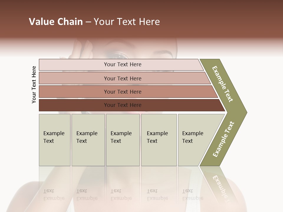 Health Skin Female PowerPoint Template