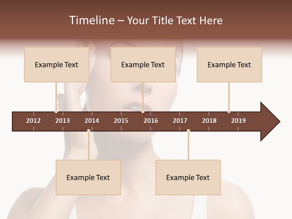 Health Skin Female PowerPoint Template