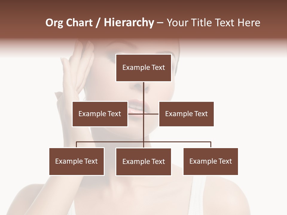 Health Skin Female PowerPoint Template