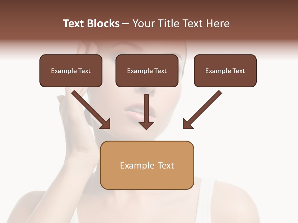 Health Skin Female PowerPoint Template