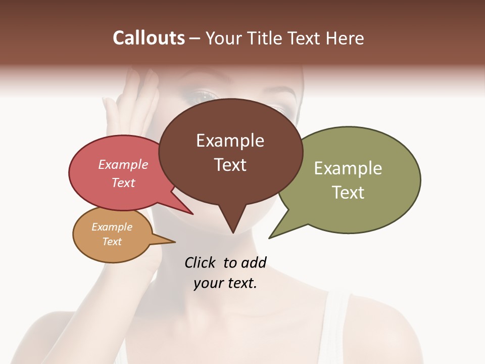 Health Skin Female PowerPoint Template