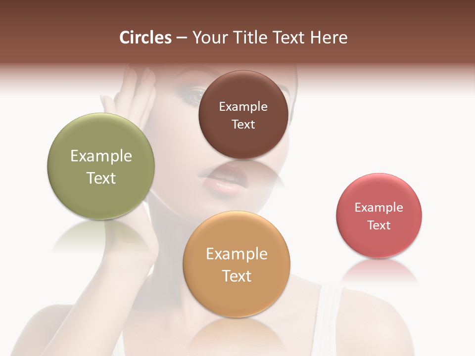 Health Skin Female PowerPoint Template