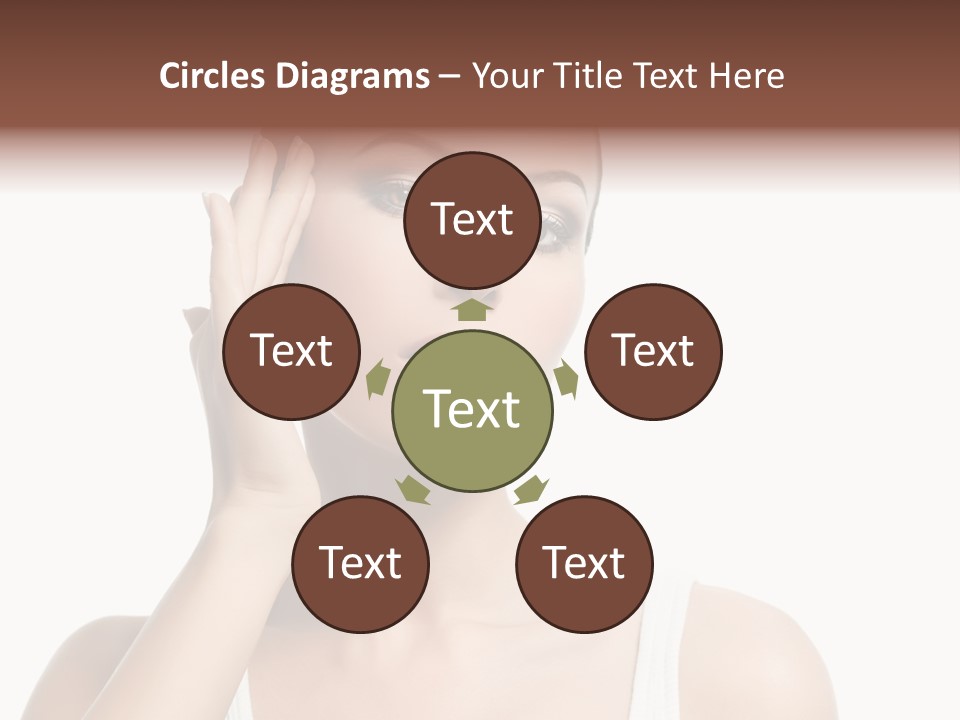 Health Skin Female PowerPoint Template