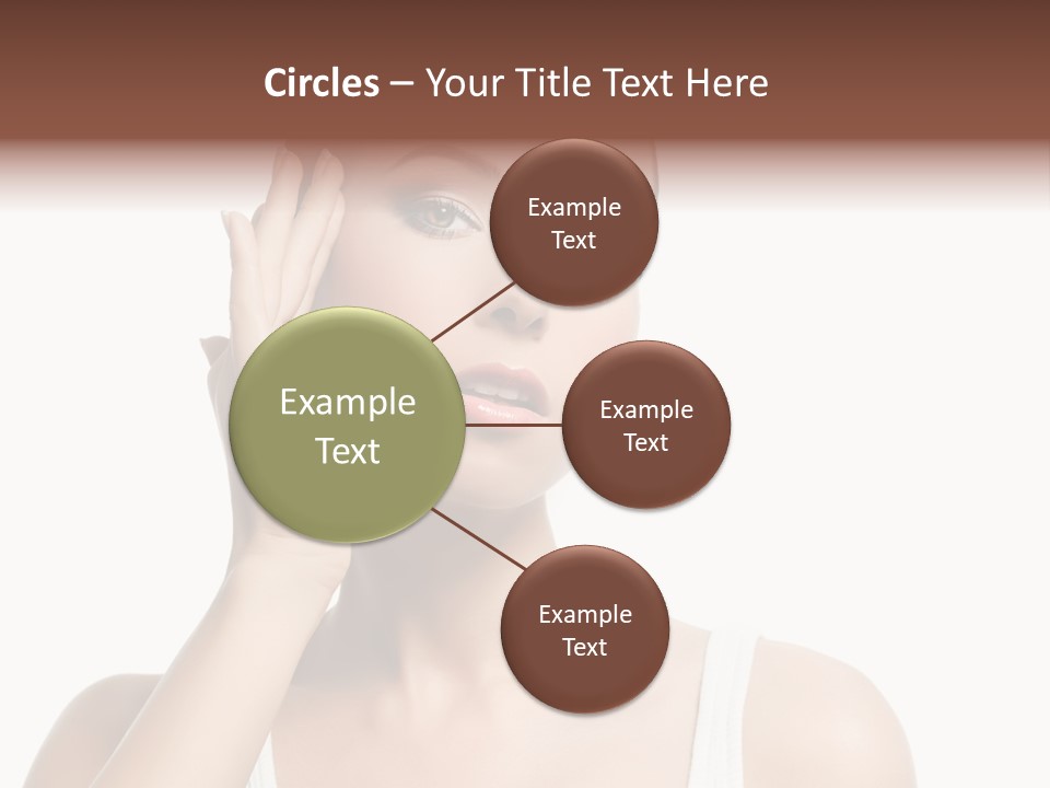 Health Skin Female PowerPoint Template