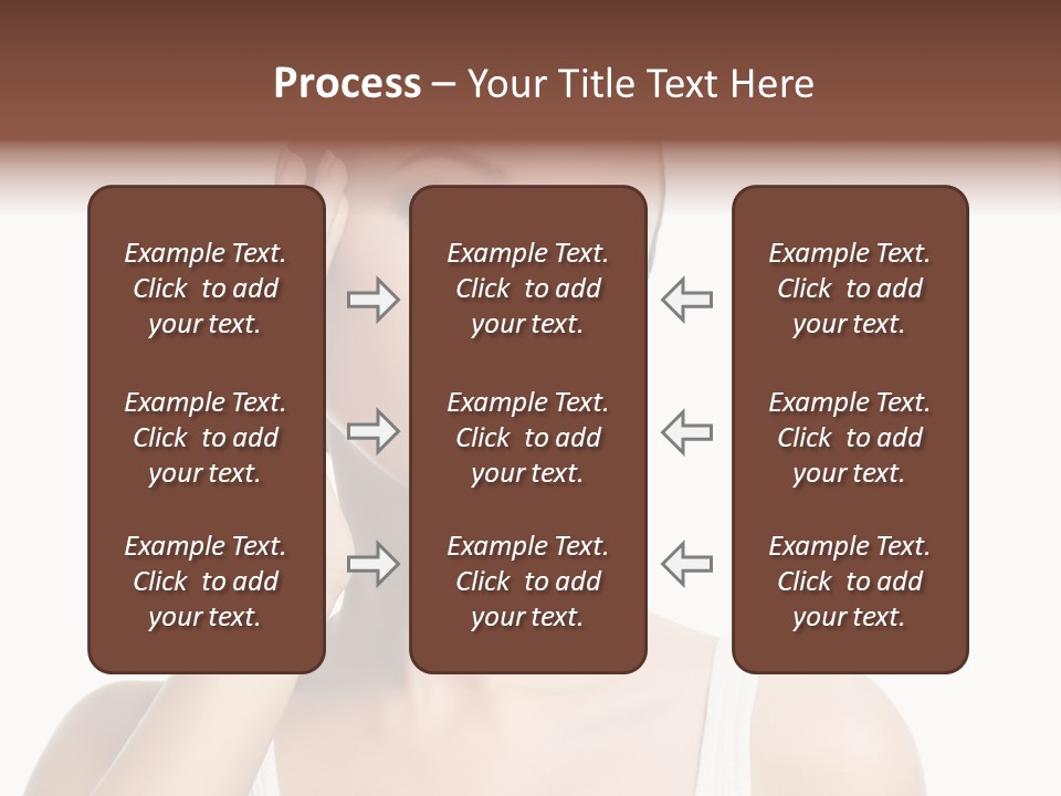 Health Skin Female PowerPoint Template