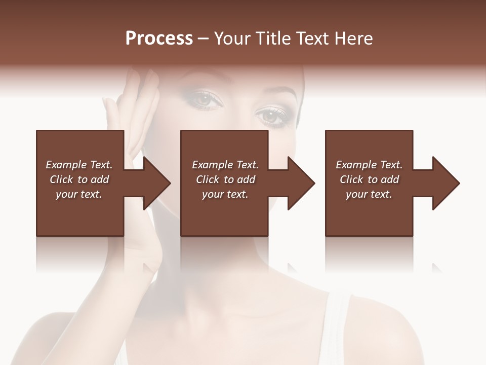 Health Skin Female PowerPoint Template