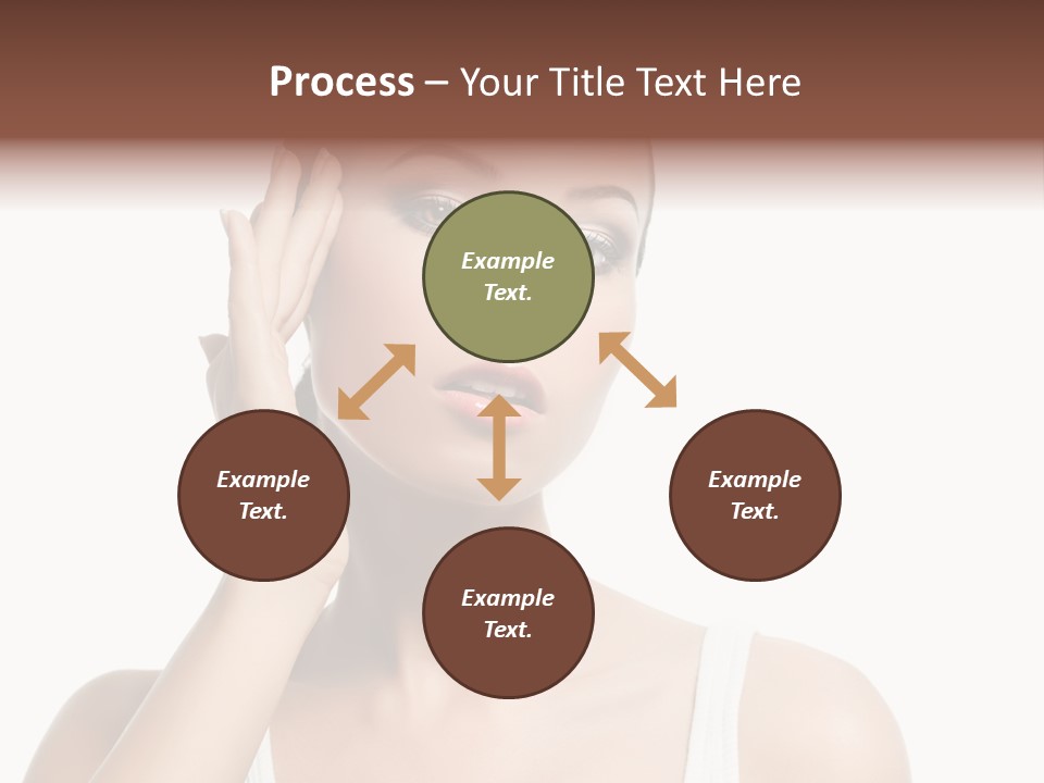 Health Skin Female PowerPoint Template