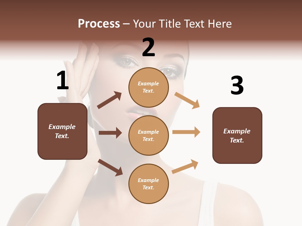 Health Skin Female PowerPoint Template