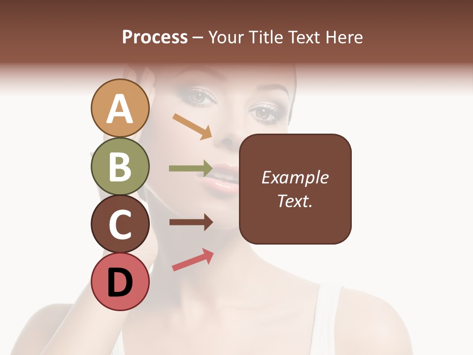 Health Skin Female PowerPoint Template