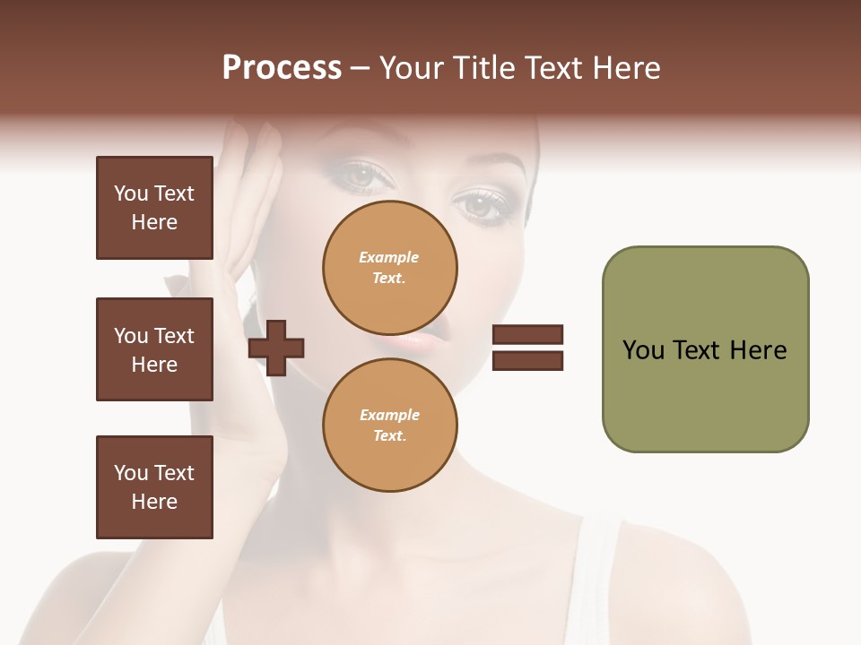 Health Skin Female PowerPoint Template