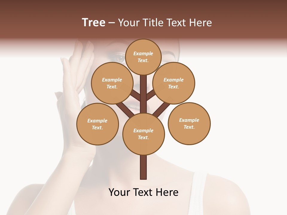 Health Skin Female PowerPoint Template