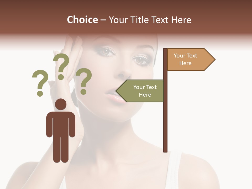 Health Skin Female PowerPoint Template