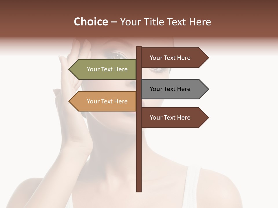 Health Skin Female PowerPoint Template